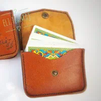 کیف چرم کارت بازی