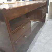 میز اداری تمام چوب قدیمی|دفتر کار|یزد, |دیوار