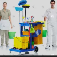 نظافت ساختمان راه پله استخر آسانسور محوطه