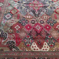 فرش ۱۲متری ماشینی لاکی و فرش۹متری کرم
