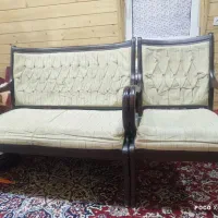 مبلمان استیل دونفره وتک نفره باهم فروشی