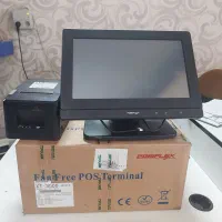 صندوق فروشگاهی لمسی کامل پوزیفلکس با پرینتر