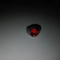 انگشتر نقره کوچک طرح اهو