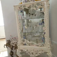 بوفه جنس درجه یک تمام چوب مناسب جهیزیه نو نو|بوفه، ویترین، کنسول|کرج, حصارک بالا|دیوار