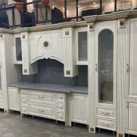 کابینت رومی روکش وکیوم سنگ کوارتز دست دوم