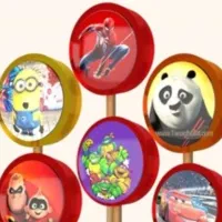 آبنبات چوبی، تصویری ،ترافلی ،مرواریدی|خوردنی و آشامیدنی|قم, باغ کرباسی|دیوار