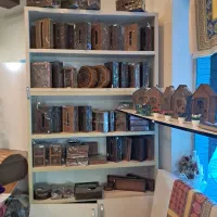 کمدایستاده چوب ام دی اف|کتابخانه، شلف، قفسههای دیواری|گرگان, |دیوار