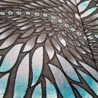 گلیم فرش|فرش|آبیک, |دیوار