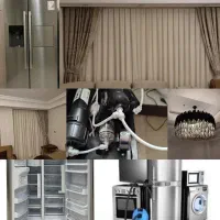 نصب‌ یخچال نصاب‌لباسشویی موکت‌ پرده‌ لوستر‌ کمدتخت
