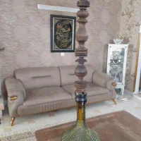 قلیان برنجی و چوبی|کلکسیون و سرگرمی|قم, نخودی|دیوار