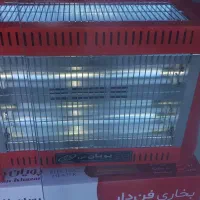 بخاری برقی ۵ شعله فن دار قیمت قبل