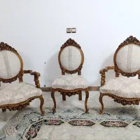 مبل سلطنتی ۹ نفره نونونو ((( میزوعسلی|مبلمان خانگی و میز عسلی|اصفهان, شفق|دیوار