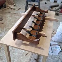 رخت اویز چوب گردو (پینترستی)م