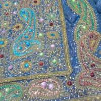 لباس نگینی زری دوچ|لباس|ایرانشهر, |دیوار