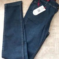 شلوار لی آبی پرنگ