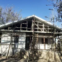 بنایی کاشیکاری بازسازی  خانه از رستم آباد تا سنگر|خدمات پیشه و مهارت|سنگر, |دیوار