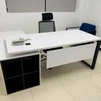 میز مدیریت و کارمندی پایه فلزی