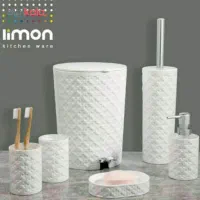 ست سرویس بهداشتی ۶ پارچه لیمون