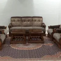 مبل راحتی تمام چوب