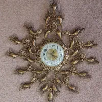 ساعت دیواری برنز