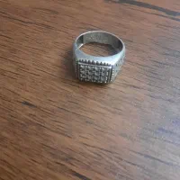 انگشتر نقره مردانه(دو عدد)