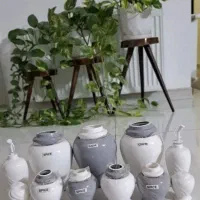 پاسماوری سرامیک 11پاارچه|صنایع دستی و سایر لوازم تزئینی|مشهد, فتح المبین|دیوار