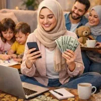 کار درمنزل باگوشی تودستت