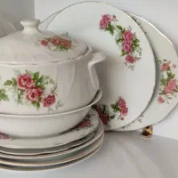 ظروف گلسرخی‌قدیمی