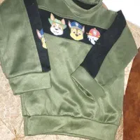 بلوز شلوار مخمل پسرانه