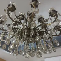 لوستر ۲۰ لاله|لوستر و چراغ آویز|اصفهان, برلیان|دیوار