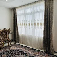 چهار عدد پرده هال،اتاق،پشت دری