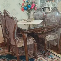 میز ناهارخوری چوب راش