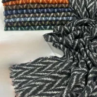 شال موهر ریشهپرزی طرح هفتهشتی