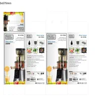 عصاره‌گیر بلک کوکر، 200وات، صفحه لمسی، نو