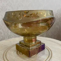 سرویس کریستال طلاکوب ساخت کشور چین|ظروف سرو و پذیرایی|اصفهان, بوستان آینه خانه|دیوار