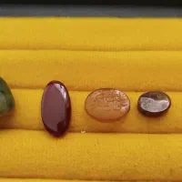 انگشتر سنگ عقیق یمنی|جواهرات|خرم‌آباد, |دیوار