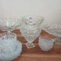 ست کامل پذیرایی کریستال کارتون دار|ظروف سرو و پذیرایی|شاهینشهر, خانه کارگر|دیوار