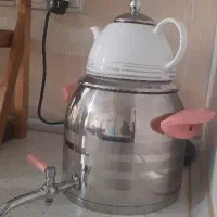 کتری قوری استیل کف چدنی|قوری، کتری، قهوه‌ساز دستی|هشتگرد, شهرک ایران خودرو|دیوار