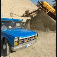 انواع شن ماسه شسته شبستر بادی حمل نخاله پوکه