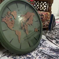 ساعت دیواری ابعاد۸۰ رنگ سبز|ساعت دیواری و تزئینی|تهران, اباذر|دیوار
