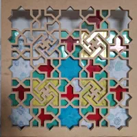 ماکت تابلوی گره چینی