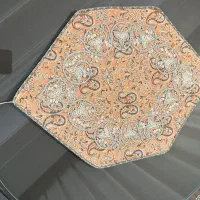 رومیزی ترمه و سرمه دوزی کار دست|پرده، رانر، رومیزی|محلات, |دیوار