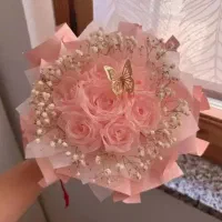 دسته گل روبانی قیمت منصفانه