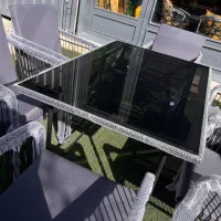 ست میز صندلی کافه رستورانی اماتیس مربع نیم تنه|کافیشاپ و رستوران|تهران, تهرانسر مرکزی|دیوار