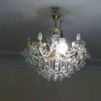 لوستر کریستال ۸ شاخه