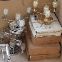 تعداد 12 عدد لوستر کنترل دار اکبند