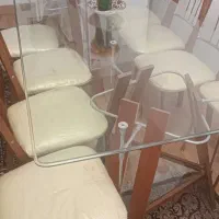 میز نهارخوری هشت نفره سالم