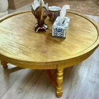 میز جلو مبلی گرد پایه پروانه ای|مبلمان خانگی و میز عسلی|تهران, ازگل|دیوار
