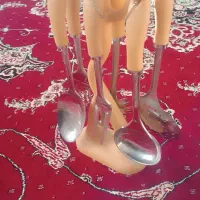 لیوان و کفگیر ملاقه