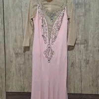 لباس مجلسی گلبهی رنگ|لباس|خمینی‌شهر, |دیوار